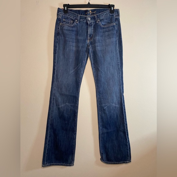 7 For All Mankind Denim Jeans Size 31 women kids men - Picture 1 of 5